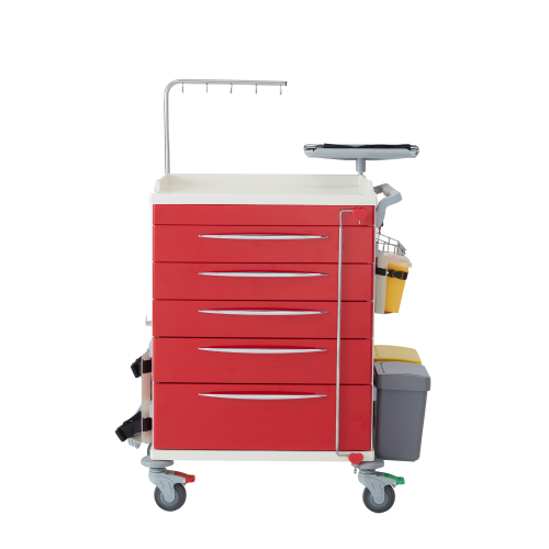 Emergency Trolley - Red Cart