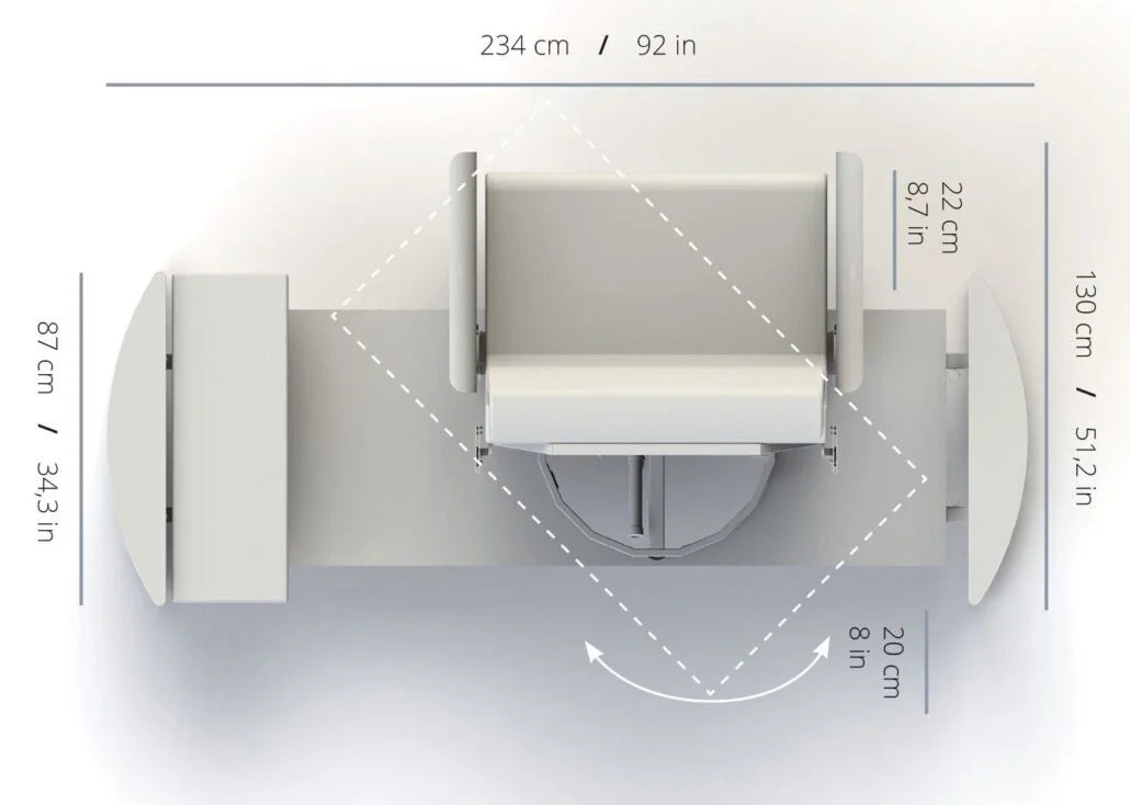 RotoBed Change Rotating Bed