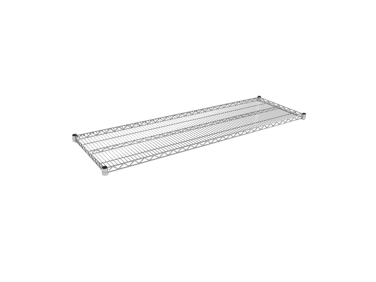 Nimble Mobile Wire Shelving Unit with Ledges