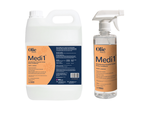 Medi1 Hospital Grade Surface Disinfectant & Cleaner