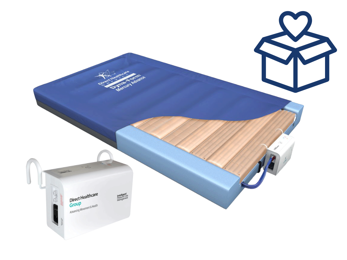 Dyna-Form Mercury Advance Bariatric Mattress + Pump Bundle