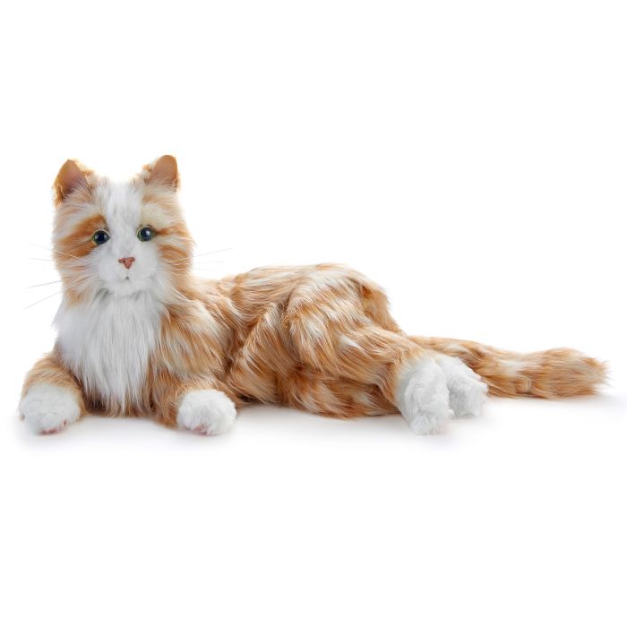 Interactive Companion Pet Orange Tabby Cat