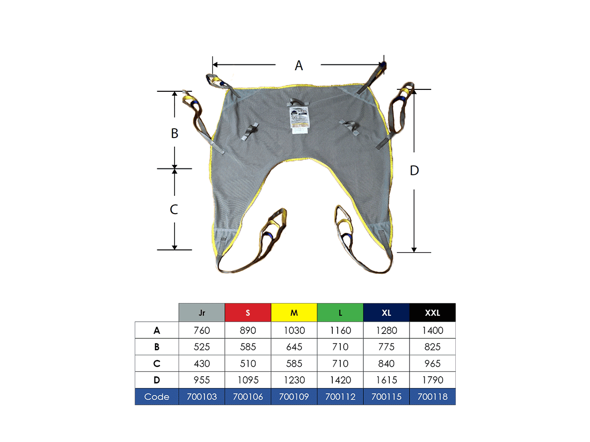 Lift Assist Universal Mesh Sling