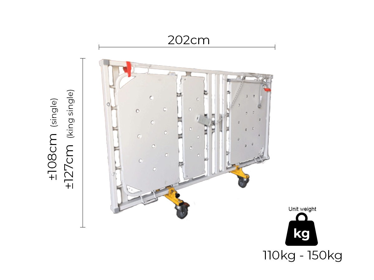 Malibu Care hi-lo Bed Features