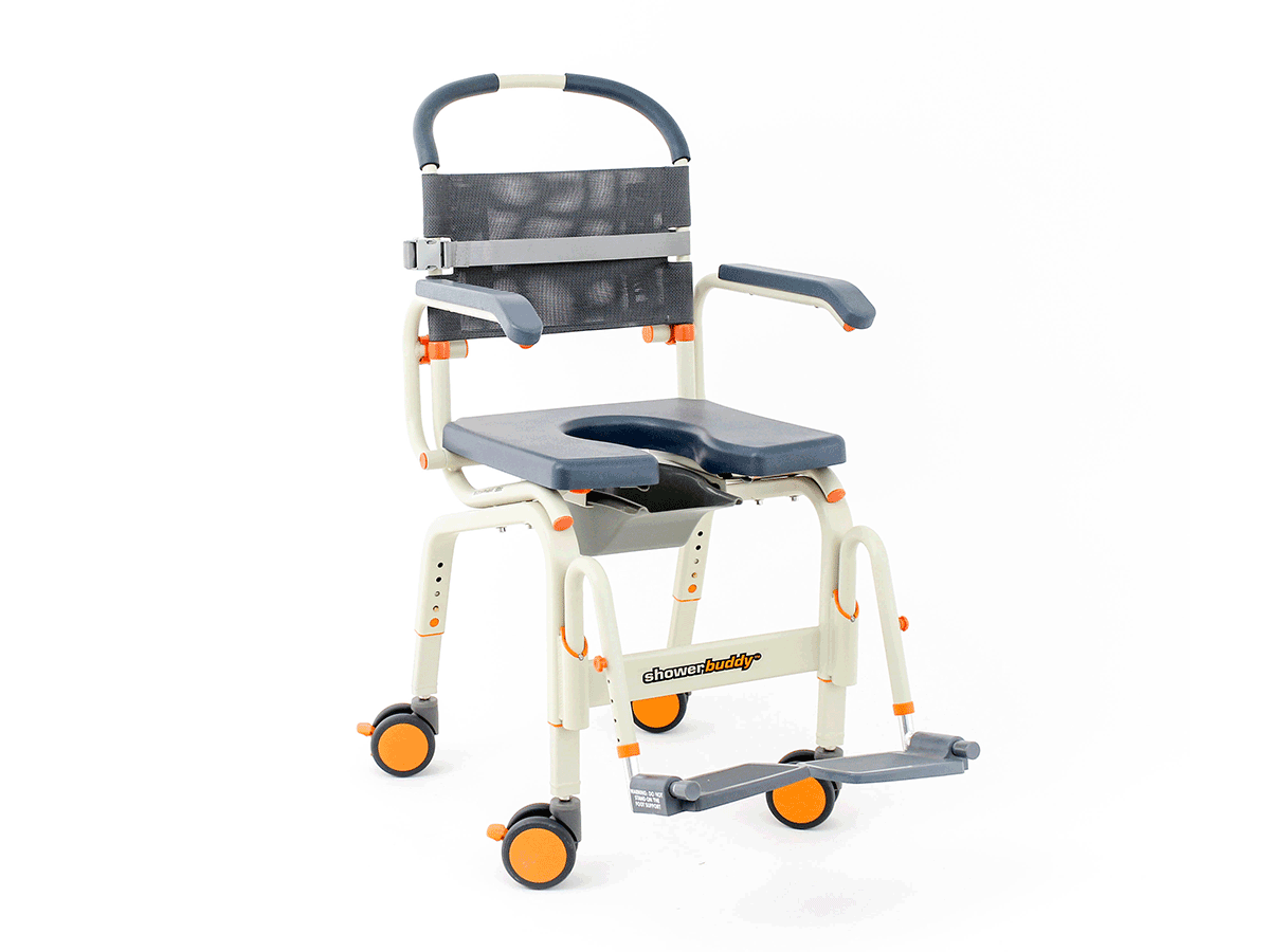 Shower hotsell rolling chair