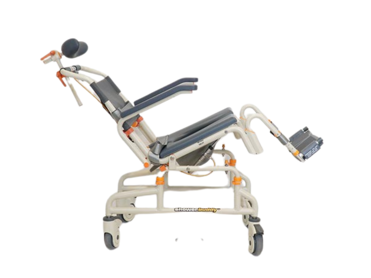 ShowerBuddy Roll in Tilt Shower Commode HospEquip