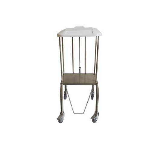 Triple OHS Soiled Linen Trolley with Lid