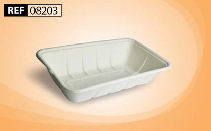 Disposable Deep Tray 100% Pure Natural Fibre