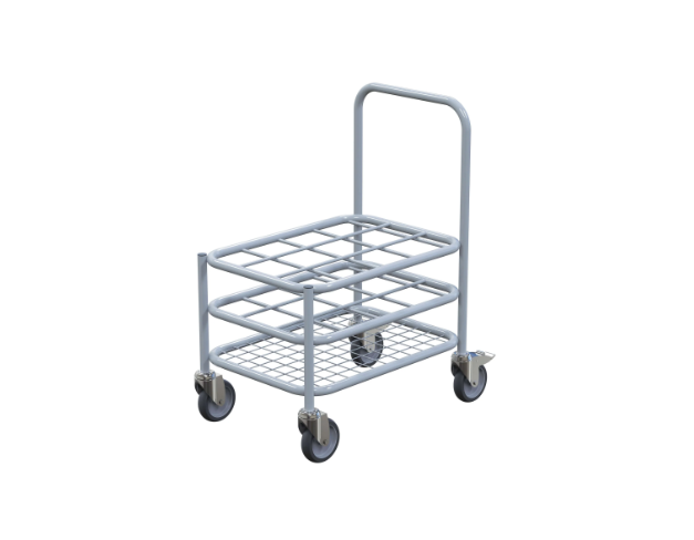 Bulk C Size Oxygen Cylinder Trolley Holder