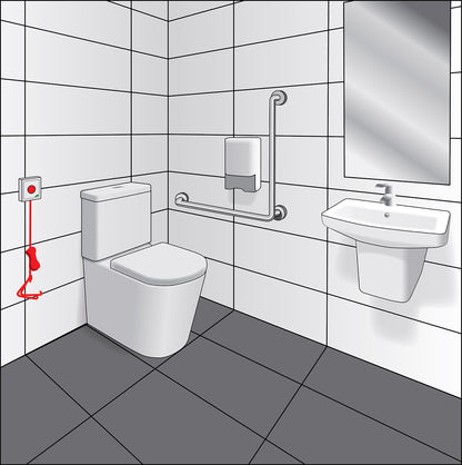 Cura1 Wireless Waterproof Call Button