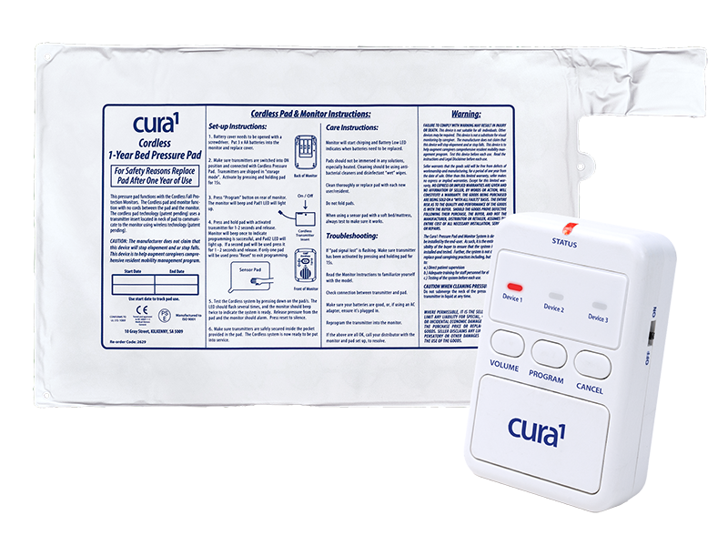 Cura1 SeizureAlert 3014 Falls Kit