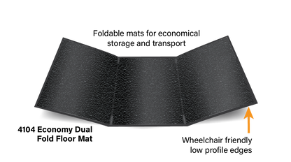 Dual Fold Floor Mat 4104