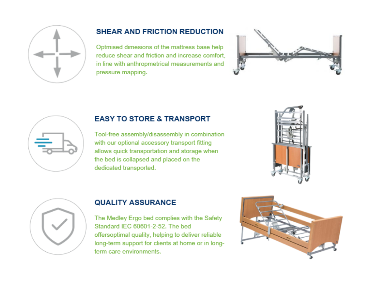 Medley Ergo Low Select Bed