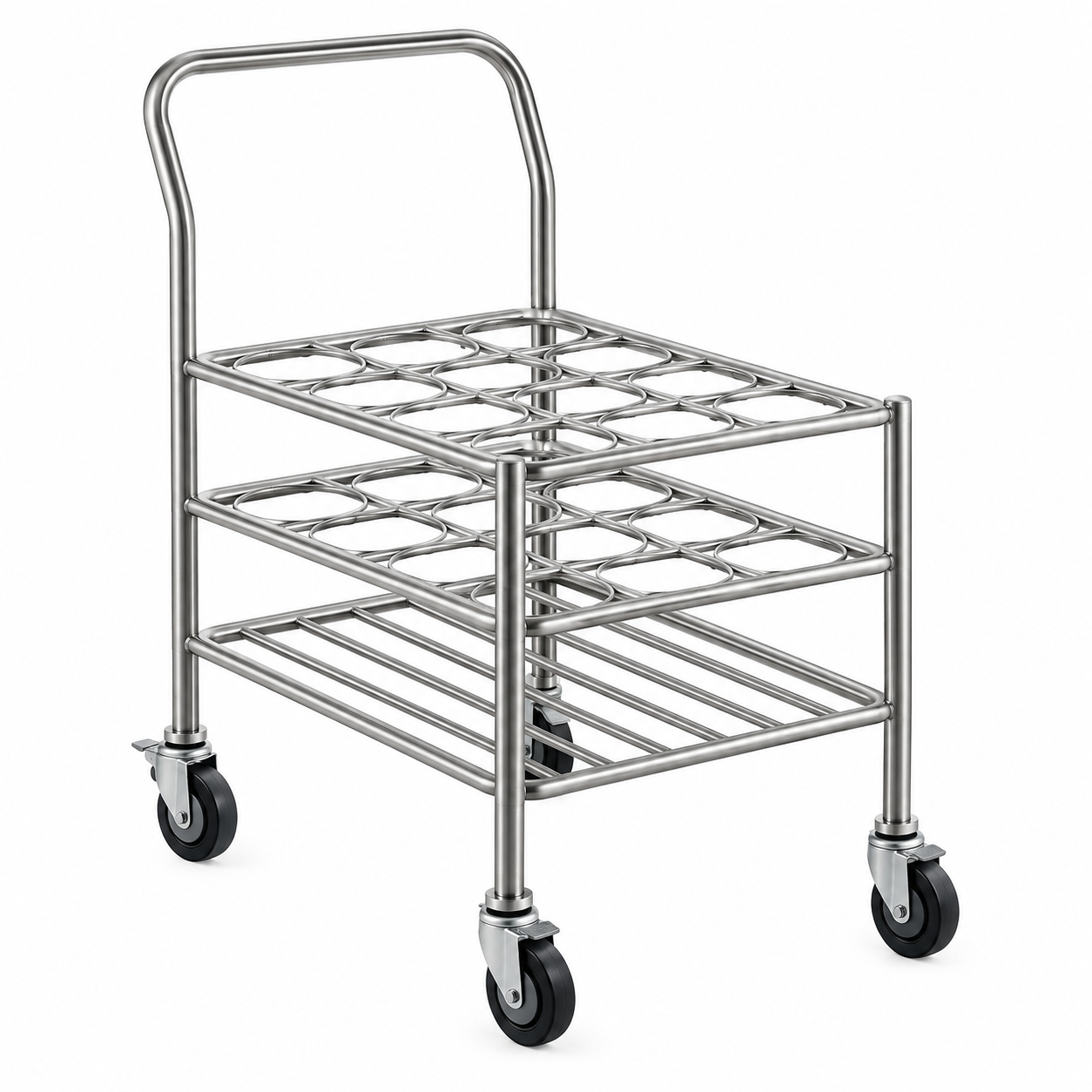 Oxygen Cylinder Trolley C Size - 12 Positions