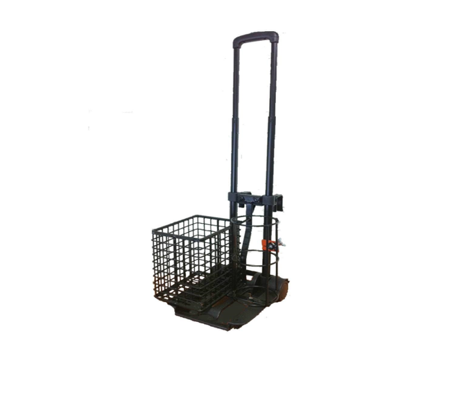 C Size Cylinder Trolley with Bed Hooks & Basket