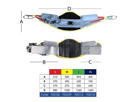 Sit to Stand Sling with Loops – HospEquip