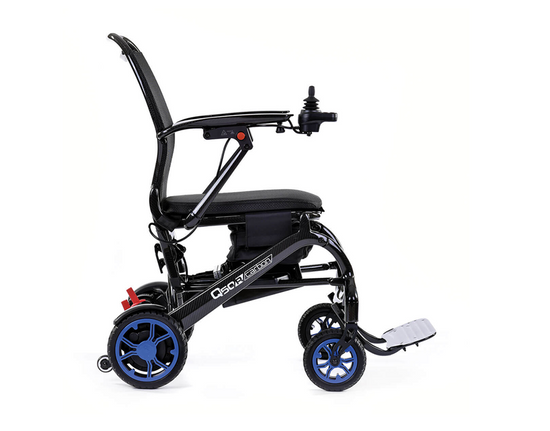Quickie R Quickie Q50 R Carbon Power Folding Wheelchair – HospEquip