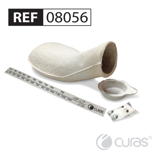 Disposable Male Urine Bottle Round 1L with SAP