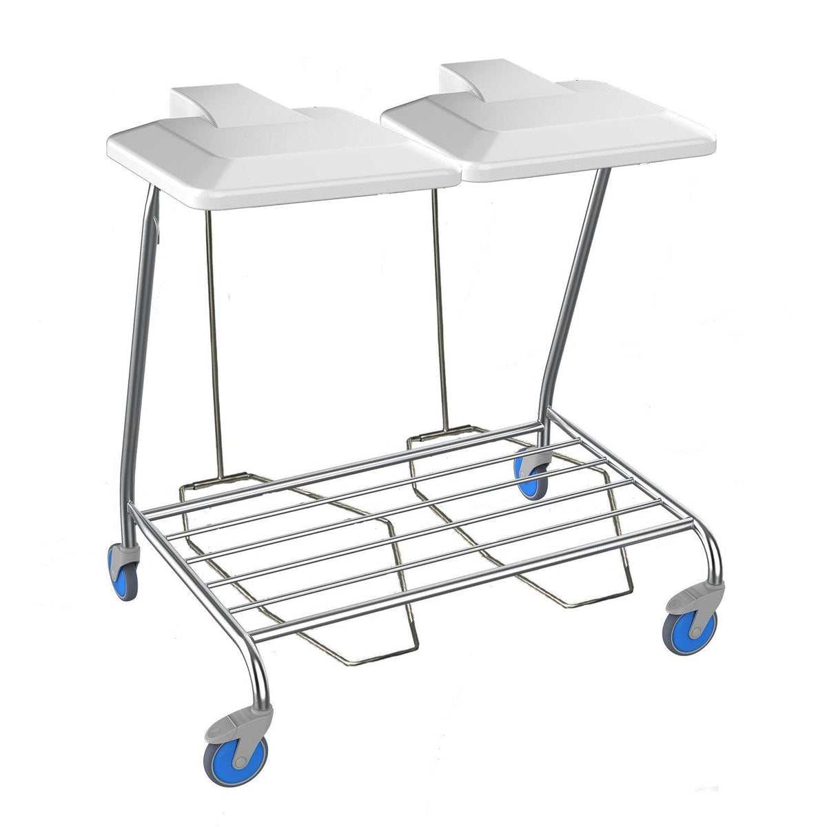 Nimble Linen Skip With Foot Operated Lid