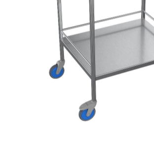 Nimble Instrument Trolley 600x490x970mm with Rails