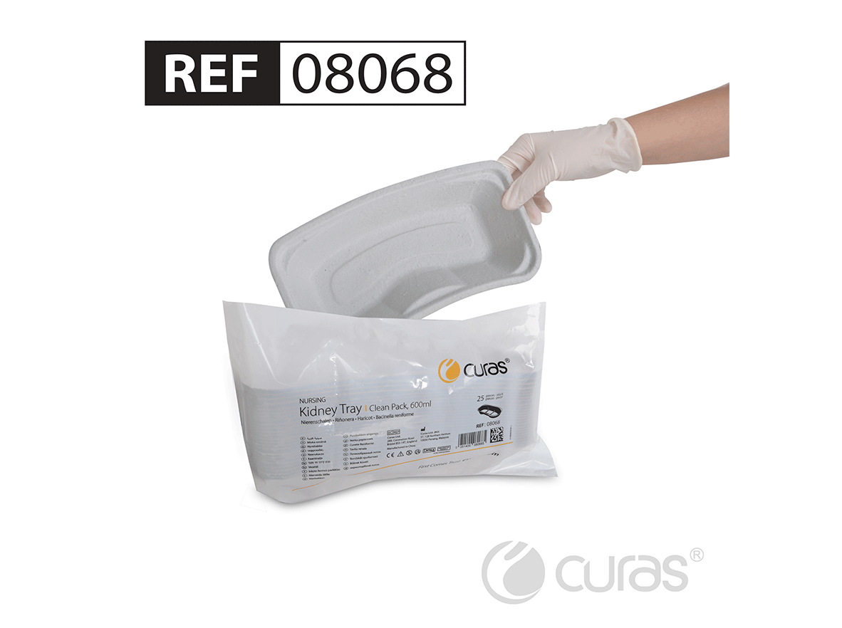 Curas Hygiene Pulp Kidney Tray Clean Pack