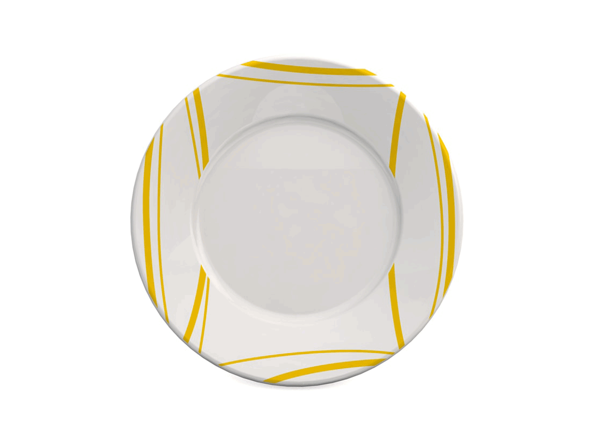 Country Flat Plate 123 19.5cm