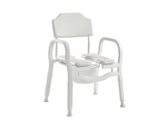 Bariatric Split Seat Over Toilet and Shower Chair