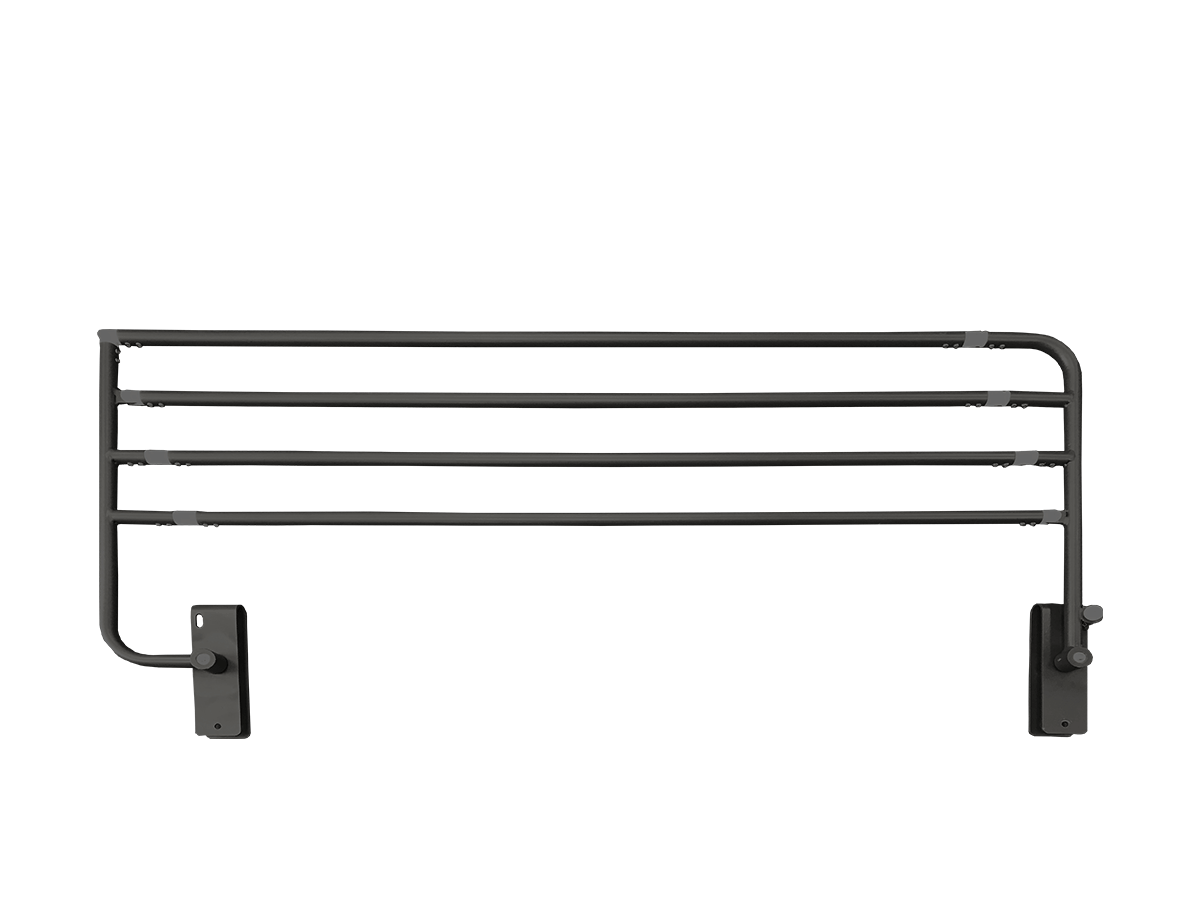 Full length Fold-down side rail for HomeCare Bed