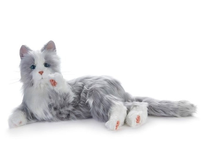 Interactive Companion Pet Silver Mits Cat