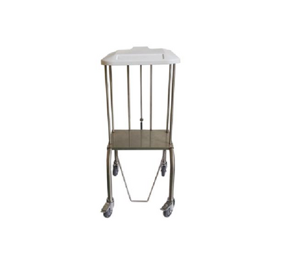 Double OHS Soiled Linen Trolley with Lid