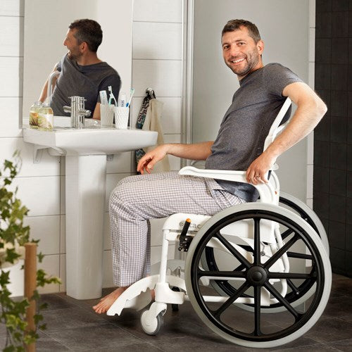 ETAC Clean 55 Shower Commode Self Propelled