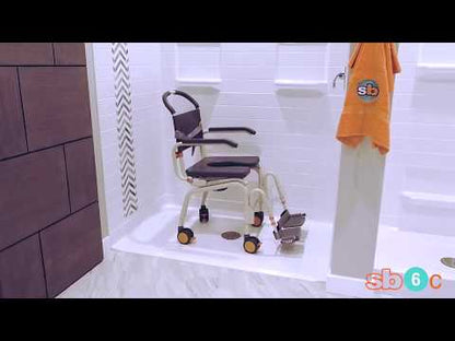 ShowerBuddy Roll-In Mobile Shower Commode