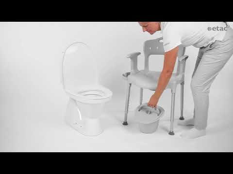 ETAC Swift Bedside Commode HospEquip